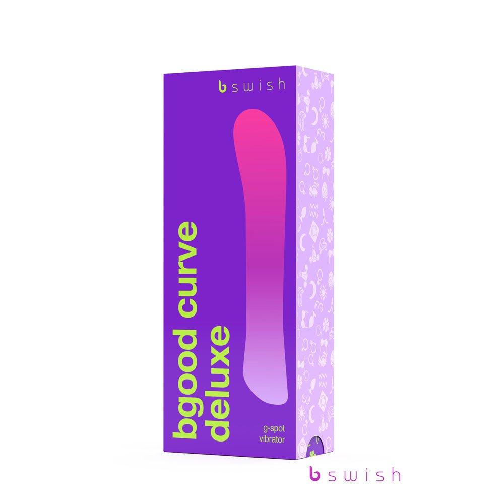 Bgood Curve Deluxe Vibrator - Violet