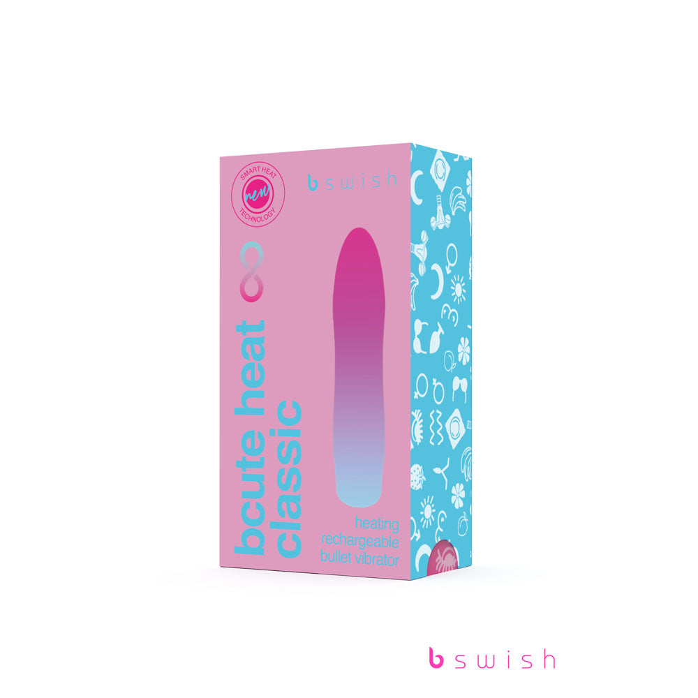 Bcute Infinite Heat Classic Vibrator - Sunset Pink