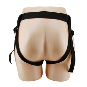 Party Up Nathan 7 Inch Hollow Strap-On - Flesh