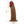 Party Up Nelson Vibrating Hollow 7 Inch Strap-On - Brown