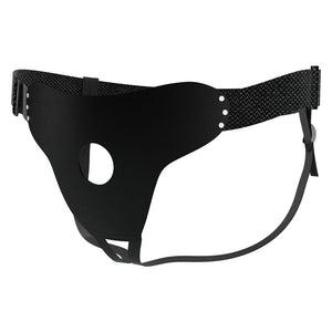 Party Up Nick Adjustable Strap-On Harness - Black (No Probe Included)