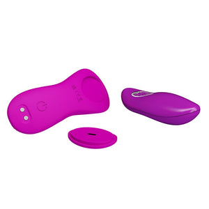 Party Up Michael Panty Vibrator with Wireless Remote Control - Pink