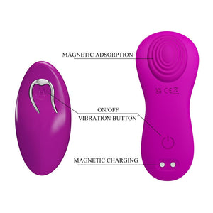 Party Up Michael Panty Vibrator with Wireless Remote Control - Pink