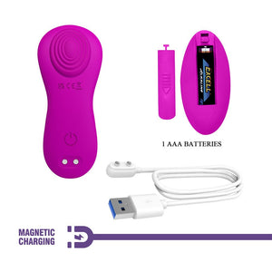 Party Up Michael Panty Vibrator with Wireless Remote Control - Pink