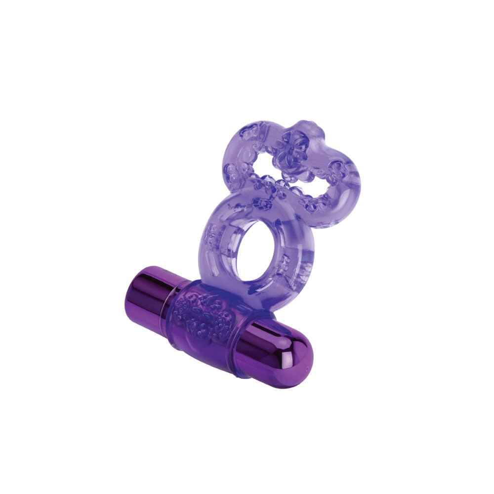 Bodywand Vibrating Duo Ring - Purple