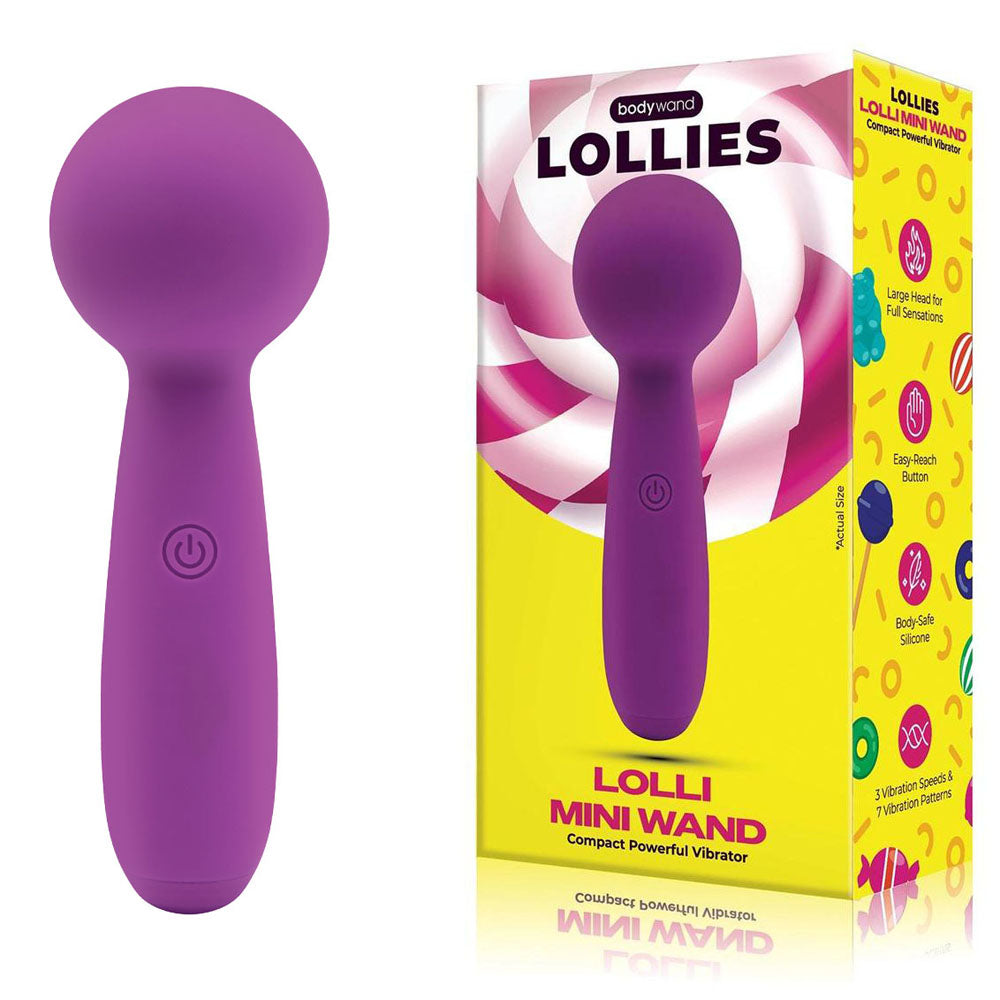 Bodywand Lolli Mini Massage Wand - Purple
