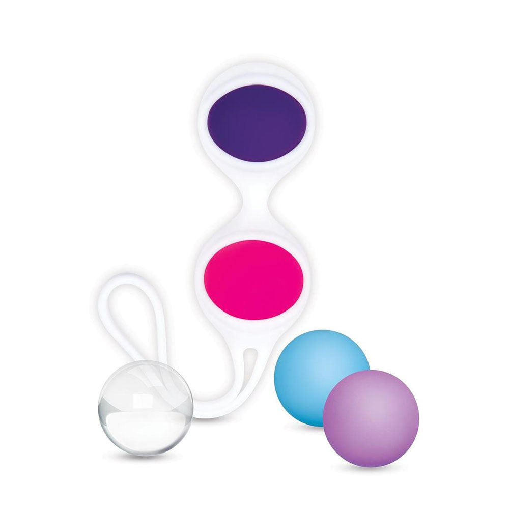 Bodywand Squeeze Mix & Match Weighted Kegel Set - Coloured