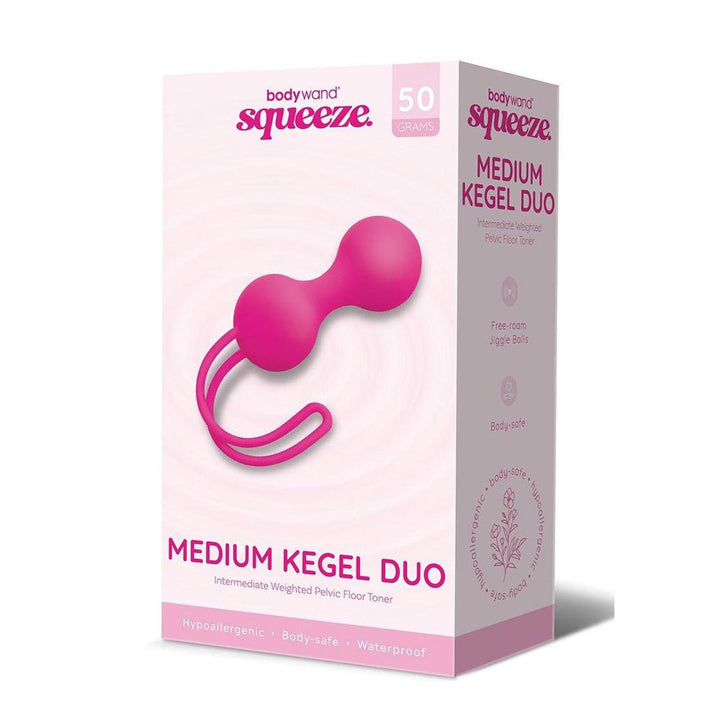 Bodywand Squeeze Medium Kegel Duo - Pink