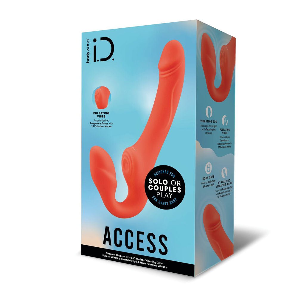 Bodywand ID Access Strapless Strap-On - Orange