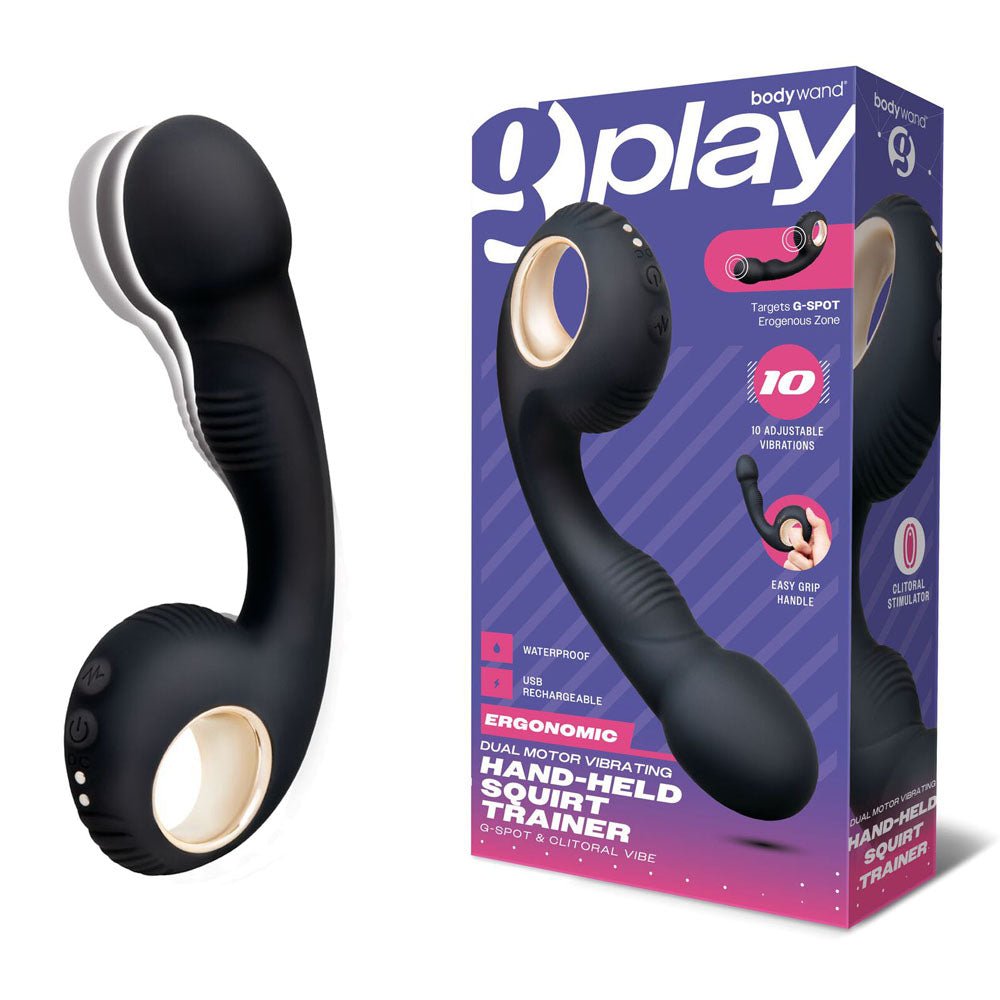 Bodywand G-Play Vibrating Squirt Trainer - Black