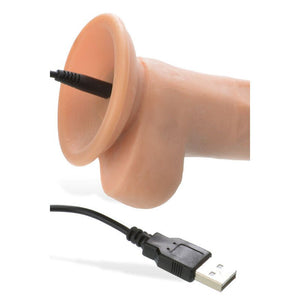 Adam & Eve Adam's True Feel 7 Inch Dildo - Flesh