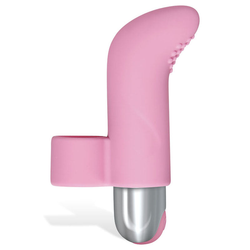 Adam & Eve Silicone Finger Vibe - Pink