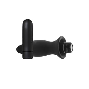 Adam & Eve Vibrating Anal Trainer Kit - Black