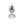 Adam & Eve Clear Gem Anal Plug - Small