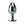 Adam & Eve Pink Gem Medium Metal Butt  Plug