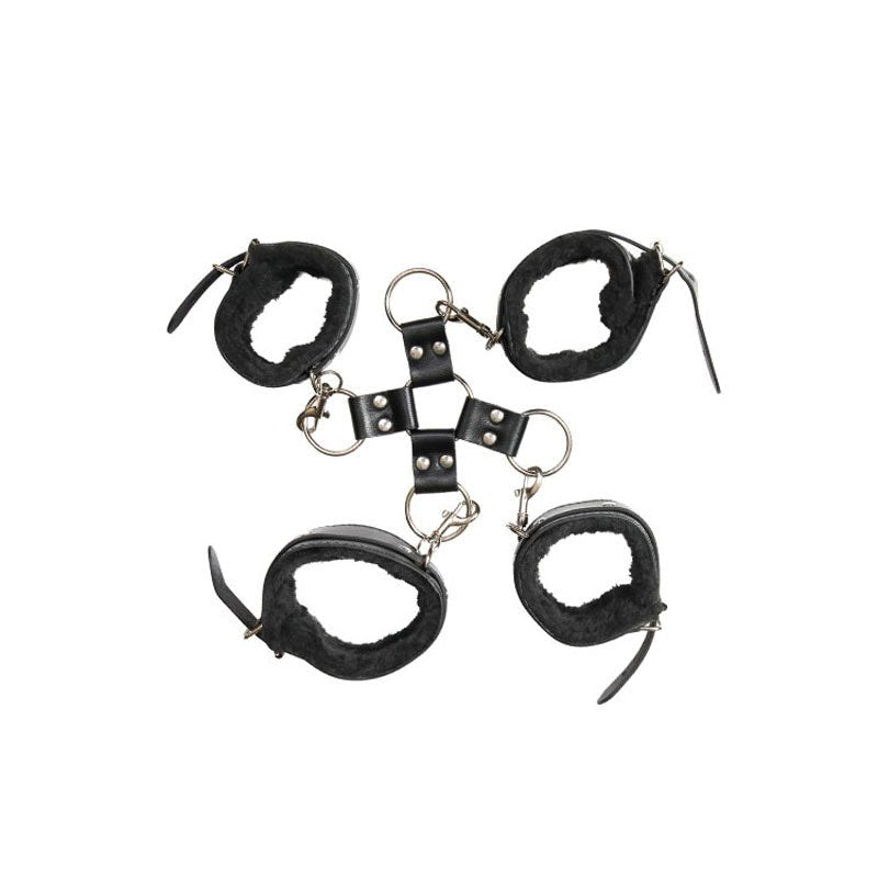 Adam & Eve Hog Tie - Black Restraints
