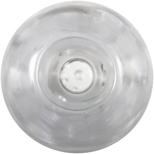Adam & Eve Triple Chamber Ball Drainer - Clear Masturbator Sleeve