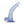 Adam & Eve Cool Curve 7 Inch Jelly Dong - Clear Blue