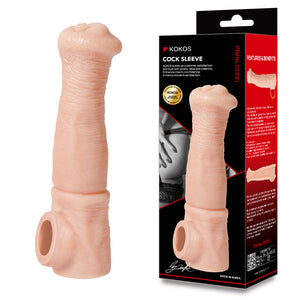 Kokos Cock Sleeve 012 - Large Flesh Horse Penis Extension Sleeve