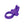 Adam & Eve Rockin' Rabbit - Cock & Bals Ring - Purple