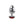 Adam & Eve Red Heart Gem Anal Plug - Medium