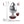 Adam & Eve Red Heart Gem Anal Plug - Medium