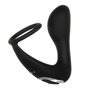 Adam & Eve Adam's Prostate Pleaser & C-Ring - Black