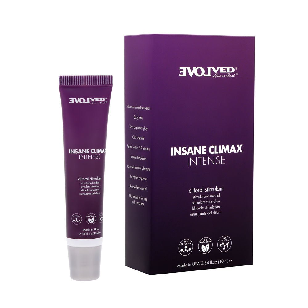 Evolved Insane Climax Intense Clitoral Gel - 10ml 