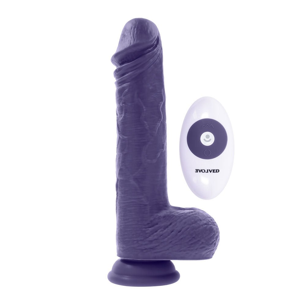 Evolved Pleasure Rider - Thrusting Dong with Remote - Blue