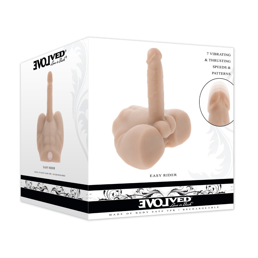 Evolved Easy Rider Light - Male Torso with 7 Inch Vibrating Penis