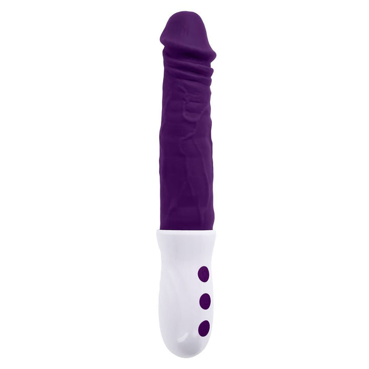 Evolved Plum Thrust - Thrusting Vibrator - Purple