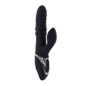 Evolved Ring It Home Rabbit Vibrator - Black