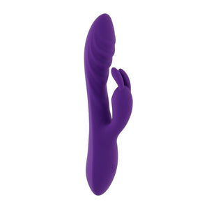 Evolved Wavy Rabbit Vibrator - Purple