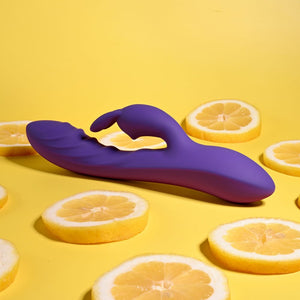 Evolved Wavy Rabbit Vibrator - Purple