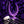 Evolved The Rider Double Ended Vibrator with Remote - Purple