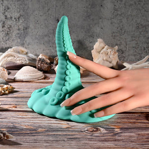 Evolved Tentacle Fantasy Grinder Pad with Remote - Green