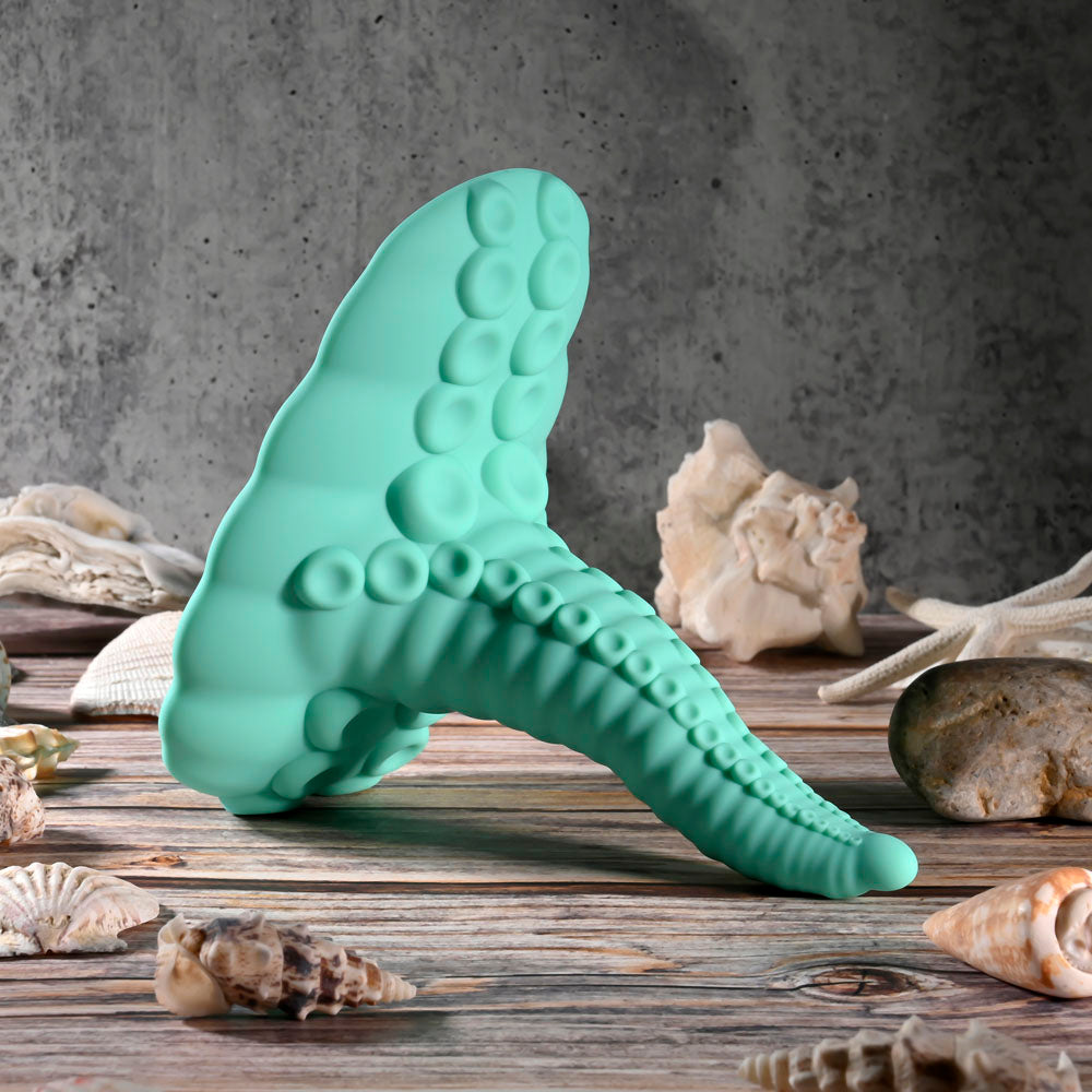 Evolved Tentacle Fantasy Grinder Pad with Remote - Green