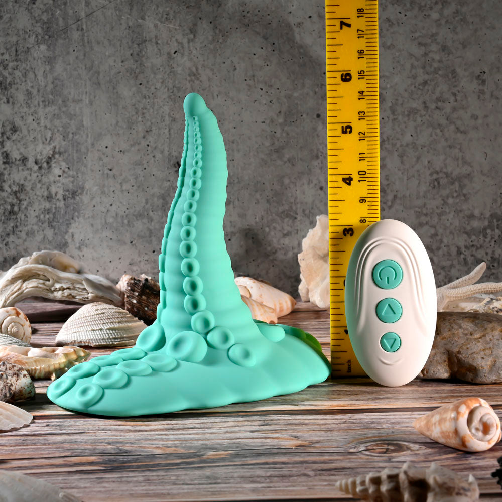 Evolved Tentacle Fantasy Grinder Pad with Remote - Green