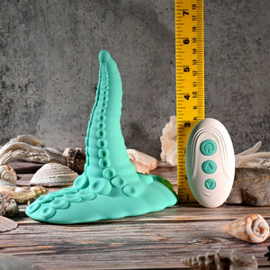 Evolved Tentacle Fantasy Grinder Pad with Remote - Green