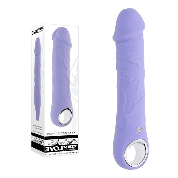 Evolved Purple Fantasy Vibrator - Purple