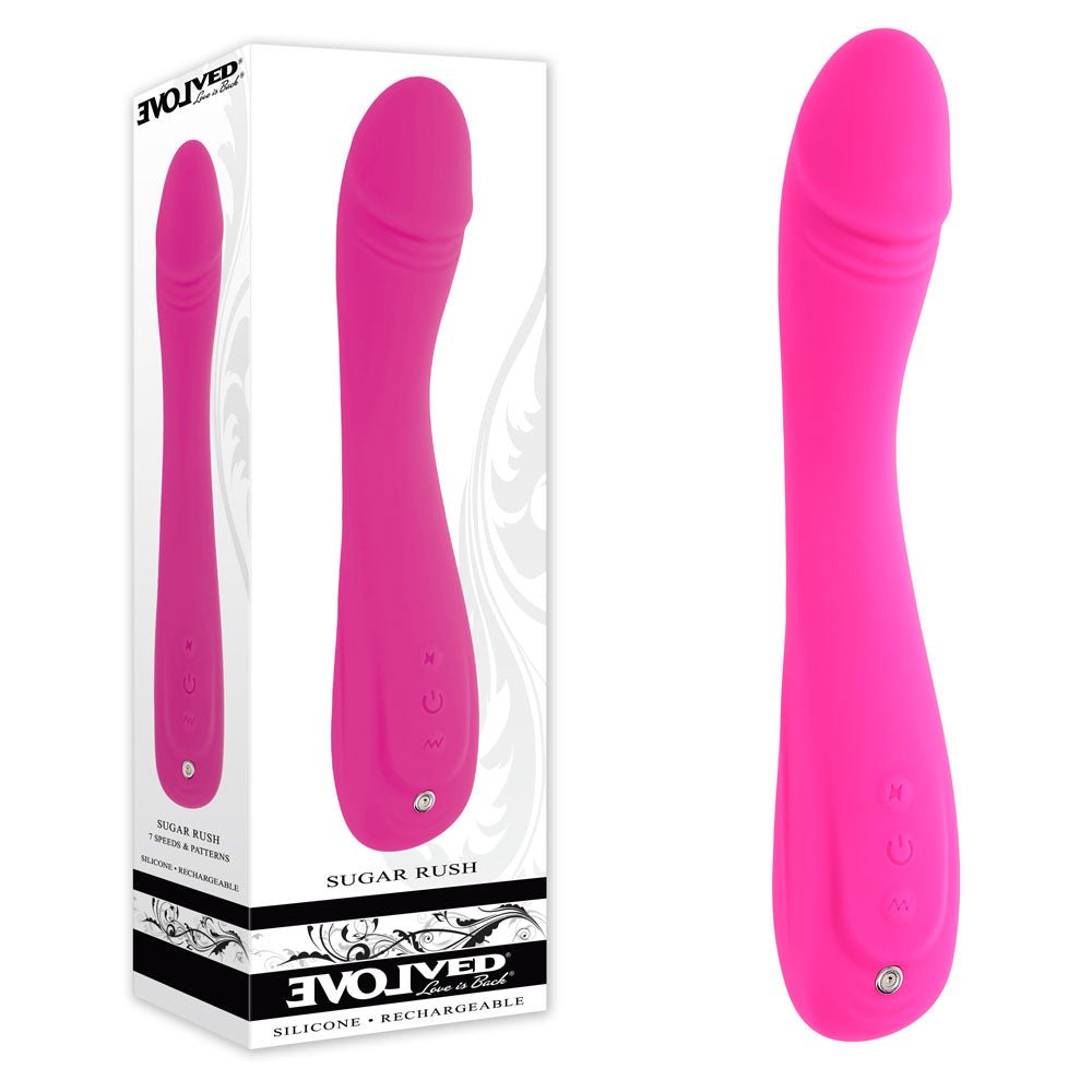 Evolved Sugar Rush G Vibrator - Pink