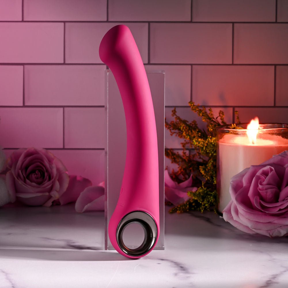 Evolved Pleasure Curve Pink Vibrator