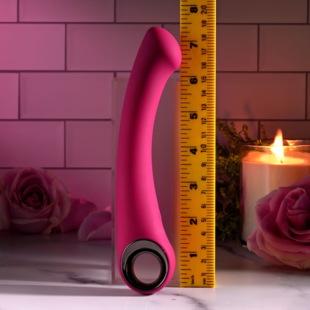 Evolved Pleasure Curve Vibrator - Pink