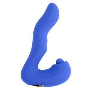 Evolved Tappity Tap Purple Vibrator with Tapping Stimulator