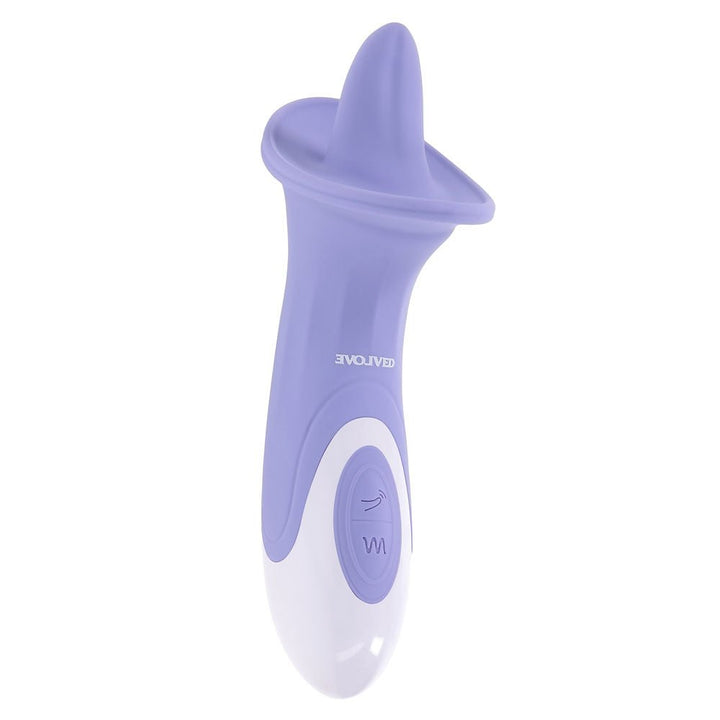 Evolved Lix & Kisses - Flicking Tongue Stimulator - Purple