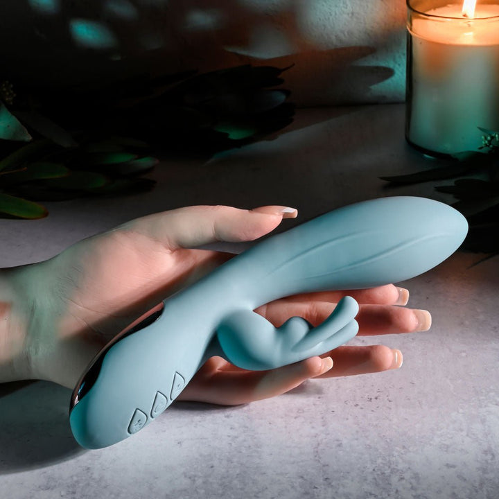 Evolved Boss Bunny Rabbit Vibrator - Baby Blue