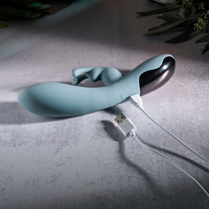 Evolved Boss Bunny Rabbit Vibrator - Baby Blue