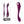 Evolved Lochness G Vibrator - Purple
