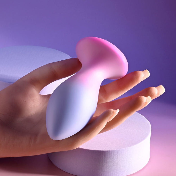 Evolved Paradise Plug - Vibrating Butt Plug - Pink/Purple