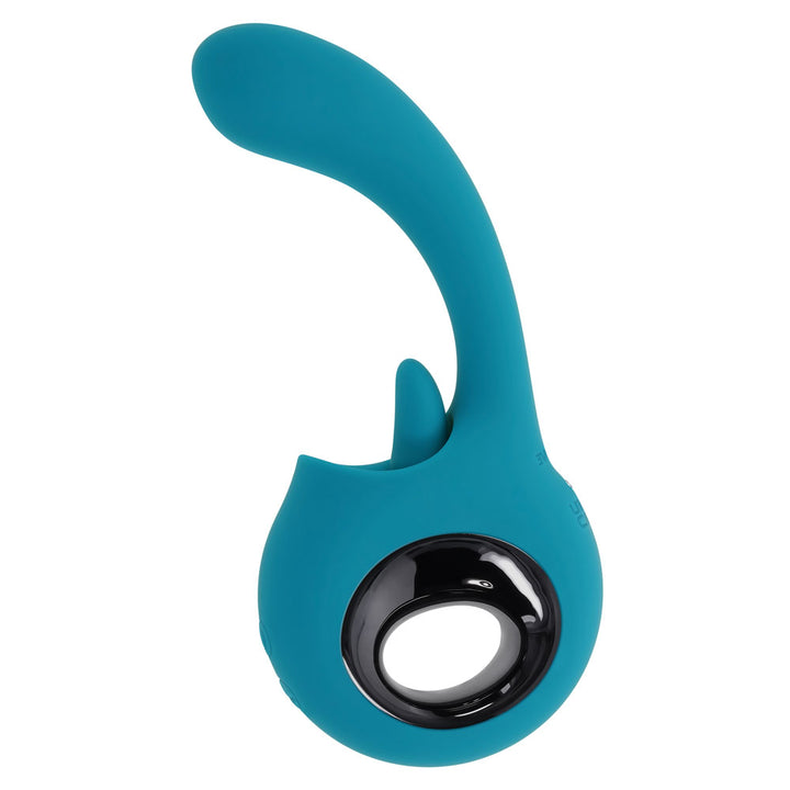 Evolved How Many Licks  - Vibrator with Flicking Stimulator - Blue